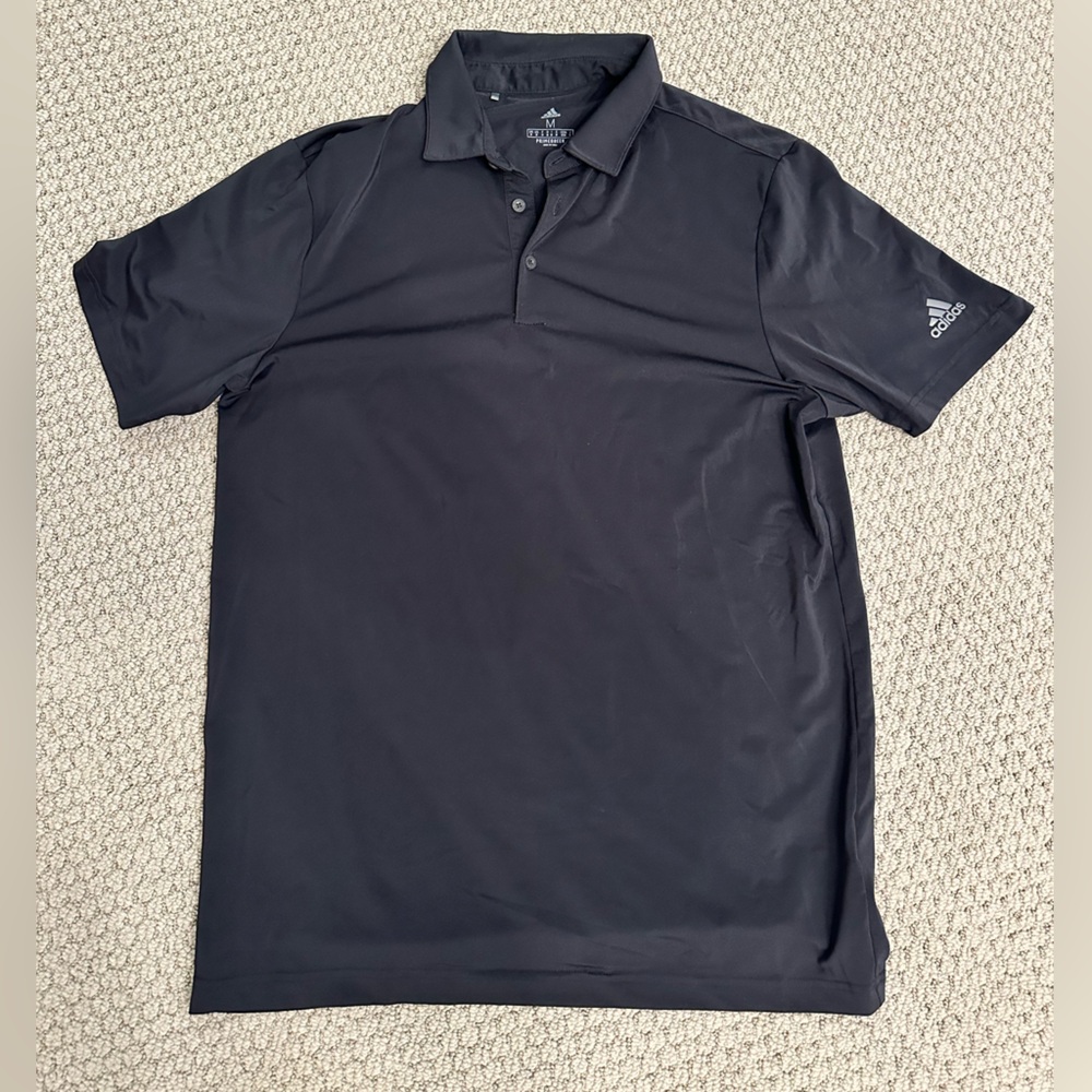 Men’s Black adidas golf polo size Large